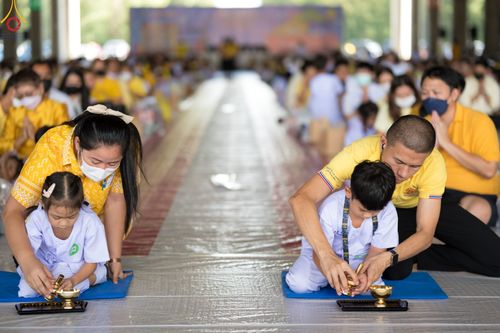 ภาพ No.84598:โครงการส่งเสริมและพัฒนาผู้เรียนมีคุณธรรม  จริยธรรม ประจำปีงบประมาณ 2566 ศูนย์พัฒนาเด็กเล็กและโรงเรียนอนุบาล องค์การบริหารส่วนตำบลคลองสาม ณ ศูนย์การเรียนรู้ UG5 Power พลังความดีสากล 5 ประการ มหารัตนวิหารคต วัดพระธรรมกาย วันอังคารที่ 25 กรกฎาคม พ.ศ. 2566