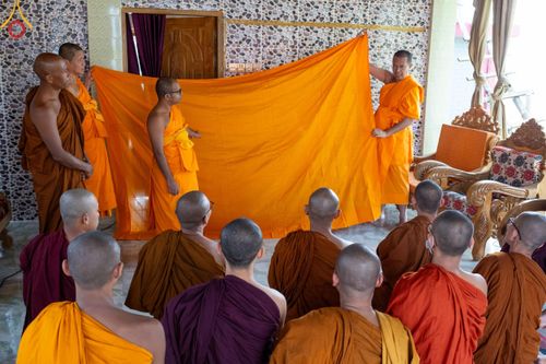 ภาพ No.127175:Photo Story ปฐมบรรพชาชาวพุทธมาร์มา เริ่ม วันที่ 2 กุมภาพันธ์ พ.ศ. 2567 ณ วัดธัมจักร อรัญกุฏิ เมืองรัมการ์ คาร์กาชารี บังกลาเทศ