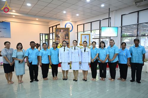 ภาพ No.57903:นายอำเภอคลองหลวง นำพสกนิกรร่วมพิธีเจริญพระพุทธมนต์ ถวายเป็นพระราชกุศล เนื่องในโอกาสวันคล้ายวันประสูติ สมเด็จพระเจ้าลูกยาเธอ เจ้าฟ้าทีปังกรรัศมีโชติฯ ณ วัดพระธรรมกาย วันจันทร์ที่ 29 เมษายน พ.ศ. 2567