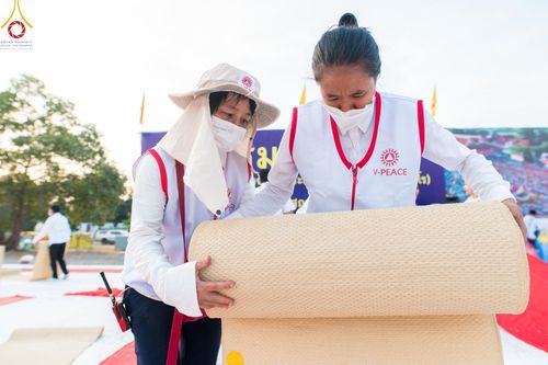 ภาพ No.113409:V.12 พลังหมู่ การเตรียมงาน เก็บงาน การรับบุญของเจ้าหน้าที่หน่วยงานต่างๆ เพื่อโครงการธรรมยาตรา ปีที่ 12 ระหว่างวันที่ 2 - 31 มกราคม พ.ศ. 2567