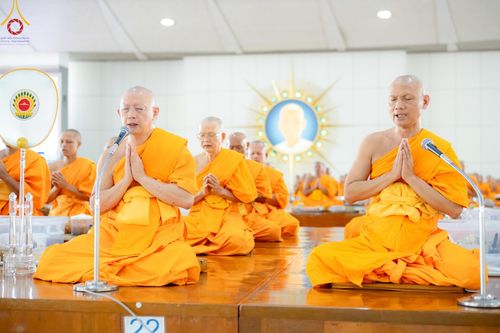 ภาพ No.143185:พิธีถวายภัตตาหารเพื่อเป็นกำลังแห่งการเข้าถึงธรรม ของพระภิกษุสามเณร วัดพระธรรมกาย วันเสาร์ที่ 6 กรกฏาคม พ.ศ. 2567 ณ หอฉันคุณยายอาจารย์ วัดพระธรรมกาย จ.ปทุมธานี