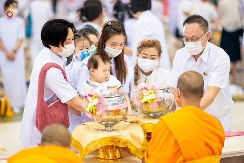 ภาพ No.76642:พิธีถวายโคมมาฆประทีป น้อมถวายเป็นพุทธบูชา แด่คณะพระภิกษุ สามเณร วัดพระธรรมกาย วันที่ 25 กุมภาพันธ์ พ.ศ. 2566