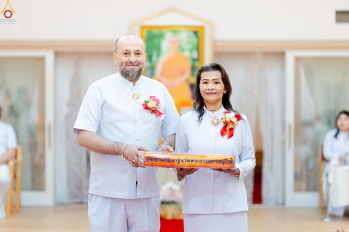 ภาพ No.254096:วันที่ 12 ตุลาคม พ.ศ. 2568 พิธีทอดกฐินวัดพระธรรมกายบูโรส ประเทศสวีเดน