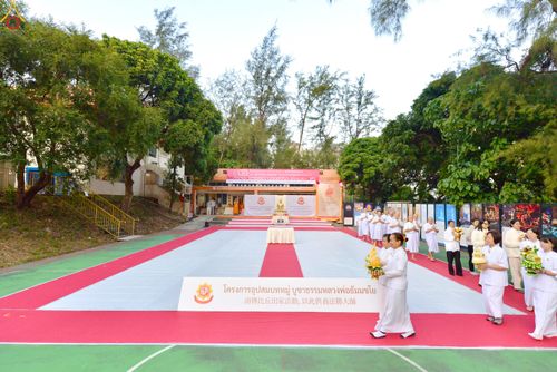 ภาพ No.280738:วันที่ 28 ธันวาคม พ.ศ. 2568 พิธีอุปสมบท โครงการอุปสมบทหมู่ ๘๑ ปี บูชาธรรมหลวงพ่อธัมมชโย ณ สมาคมพุทธ เขตตงช้ง เขตบริหารพิเศษฮ่องกง