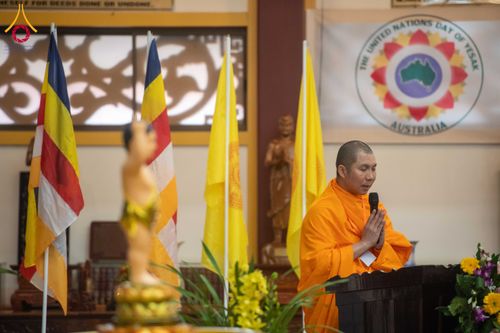 ภาพ No.329398:วันเสาร์ที่ 23 พฤษภาคม พ.ศ. 2569 พิธีเฉลิมฉลองวันวิสาขบูชาสากล (UN Day of Vesak) ณ วัดมินกวาง รัฐนิวเซาท์เวลส์ ประเทศออสเตรเลีย
