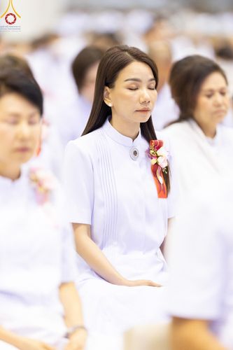 ภาพ No.207444:พิธีตักบาตร และปฏิบัติธรรมช่วงสาย ในวันมาฆบูชา วันพุธที่ 12 กุมภาพันธ์ พ.ศ. 2568 ณ วัดพระธรรมกาย จังหวัดปทุมธานี