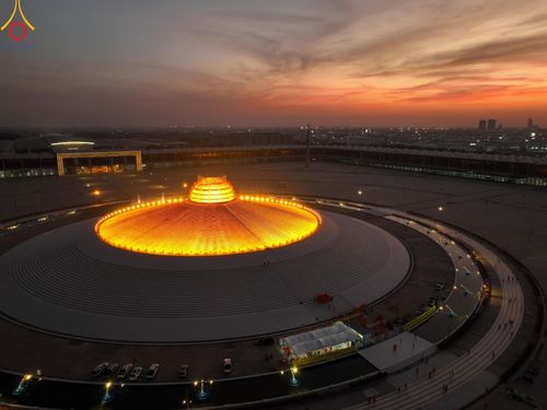 ภาพ No.194707:พิธีปฐมเริ่มสุวรรณรังสรรค์มหาธรรมกายเจดีย์ วันจันทร์ที่ 13 มกราคม พ.ศ. 2568 ณ มหาธรรมกายเจดีย์ วัดพระธรรมกาย จ.ปทุมธานี