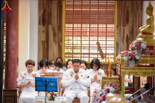 ภาพ No.303354:วันที่ 23 มกราคม พ.ศ. 2569 พิธีเจริญพุทธมนต์ปฏิบัติธรรม มอบทุนการศึกษา  ถวายสังฆทาน 109 วัด เพื่อถวายเป็นพุทธบูชา เพื่อขับเคลื่อนโครงการหมู่บ้านรักษาศีล 5 โดยคณะสงฆ์จังหวัดนครปฐม คณะศิษยานุศิษย์วัดพระธรรมกาย โครงการธรรมยาตรา ปีที่ 14 ณ วัดบางปลา อำเภอบาง