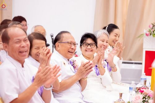 ภาพ No.234725:วันอาทิตย์ที่ 20 กรกฎาคม  พ.ศ.2568 พิธีทอดผ้าป่าภาคพื้นอเมริกา พิธีเจริญพระพุทธมนต์ ฉลองอาคารแก้วธรรมชัยรัตนอนันต์ วัดพระธรรมกายเทนเนสซี ประเทศสหรัฐอเมริกา