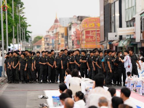 ภาพ No.126896:V.30 เต็มที่ เพื่อโคราช การเตรียมงาน ปฏิบัติงาน และเก็บงาน ของเจ้าหน้าที่หน่วยงานต่างๆ ทุกภาคส่วน เพื่อพิธีทำบุญเมืองนครราชสีมา ฉลอง 556 ปี ตักบาตรพระ 10,000 รูป ในวันเสาร์ที่ 2 มีนาคม พ.ศ.2567 ณ อนุสาวรีย์ท้าวสุรนารี จ.นครราชสีมา จัดโดย คณะสงฆ์จังหวัดนค