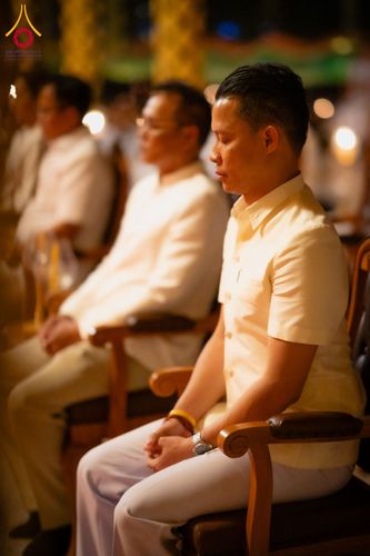 ภาพ No.210792:วันพฤหัสบดีที่ 13 มีนาคม พ.ศ. 2568  สมโภชพระประธานอุโบสถวัดป่าอุบลแก้ว จังหวัดอุบลราชธานี