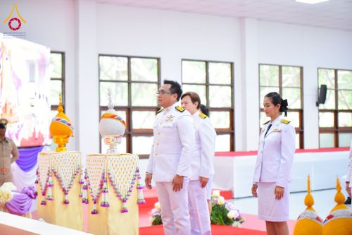 ภาพ No.227208:วันอังคารที่ 3 มิถุนายน พ.ศ. 2568 นายอำเภอคลองหลวง นำพสกนิกรรวมใจภักดิ์ สมเด็จพระนางเจ้าฯ พระบรมราชินี เนื่องในโอกาสวันเฉลิมพระชนมพรรษา ณ อาคารปลูกศรัทธา 2 วัดพระธรรมกาย อ.คลองหลวง จ.ปทุมธานี