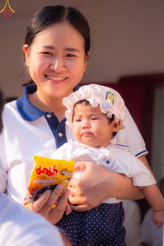 ภาพ No.116165:พิธีตักบาตรพระธรรมยาตรา ณ อนุสรณ์สถานลำดับที่ 4 สถานที่เกิดด้วยกายธรรม วัดโบสถ์(บน) จ.นนทบุรี วันที่ 21 มกราคม พ.ศ. 2567