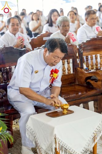 ภาพ No.230280:วันเสาร์ที่ 28 มิถุนายน พ.ศ. 2568 พิธีถวายสังฆทาน 323 วัด 4 จังหวัดชายแดนใต้ ปีที่ 21 ครั้งที่ 178 พิธีมอบกองทุนหนุนแรงใจช่วยครูใต้ ปีที่ 18 ครั้งที่ 142 ณ ศูนย์อบรมเยาวชนจังหวัดปัตตานี