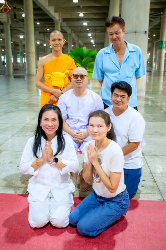 ภาพ No.333570:วันอาทิตย์ที่ 7 มิถุนายน พ.ศ.2569 พิธีตัดปอยผมและปลงผมนาคธรรมทายาท โครงการบรรพชาและอุปสมบทหมู่ธรรมทายาท รุ่นผู้บริหาร รุ่นที่ 16 ณ วิหารคด 11 วัดพระธรรมกาย