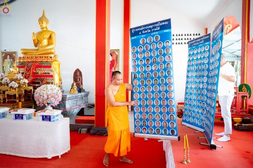 ภาพ No.234338:วันพฤหัสบดีที่ 24 กรกฎาคม พ.ศ. 2568 พิธีถวายสังฆทานแก่คณะสงฆ์ 323 วัด , พิธีมอบกองทุนหนุนแรงใจช่วยครูใต้ , พิธีทำบุญส่วนกุศลแด่ผู้วายชนม์ ในเหตุการณ์ความไม่สงบ 4 จังหวัด ชายแดนภาคใต้ (ปัตตานี , ยะลา , นราธิวาส , สงขลา) ปีที่ 21 ครั้งที่ 179 ณ วัดเวฬุวัน 