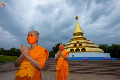 ภาพ No.84795:พิธีอธิษฐานพรรษา ของคณะสงฆ์ ในวันเข้าพรรษา แรม 1 ค่ำ เดือน 8 วันที่ 2 สิงหาคม พ.ศ. 2566 ณ โบสถ์พระไตรปิฎก วัดพระธรรมกาย ต.คลองสาม อ.คลองหลวง จ.ปทุมธานี