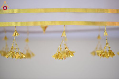 ภาพ No.152454:พิธียกฉัตรขาว 5 ชั้น กางกั้นถวายองค์พระประธาน อาคารปฏิบัติธรรมวัดสายสุวพรรณ ต.คลองสี่ อ.คลองหลวง จ.ปทุมธานี วันเสาร์ที่ 7 กันยายน พ.ศ. 2567