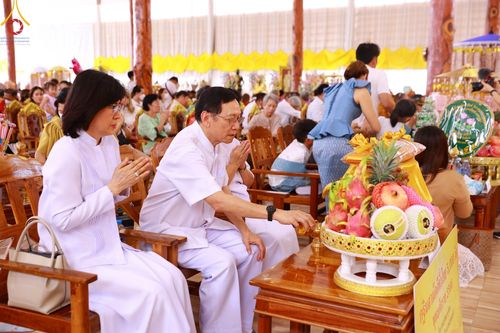พิธีทอดกฐินสามัคคีทั่วไทย 5,000 วัด ณ วัดราษฎร์ประคองธรรม จ.นนทบุรี วันที่ 12 พฤศจิกายน พ.ศ. 2566