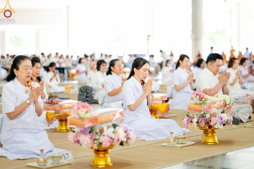 ภาพ No.186824:พิธีถวายภัตตาหารเมนูสวรรค์ "เพื่อการบรรลุธรรม" วันเสาร์ที่ 28 ธันวาคม พ.ศ.2567 ณ หอฉันคุณยายอาจารย์ฯ วัดพระธรรมกาย