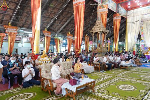 พิธีทอดกฐินสามัคคีทั่วไทย 5,000 วัด ณ วัดแก้วตะเคียนทอง จ.สุพรรณบุรี วันที่ 19 พฤศจิกายน พ.ศ. 2566