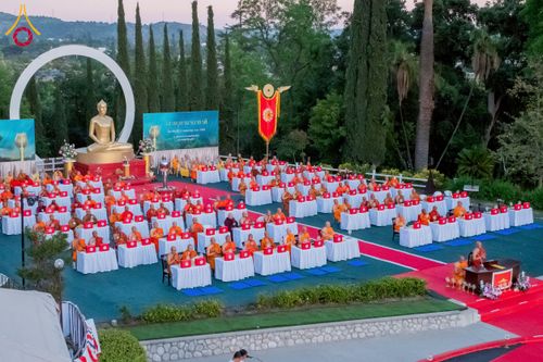 ภาพ No.225674:วันอาทิตย์ที่ 11 พฤษภาคม พ.ศ. 2568 วัดพระธรรมกายแคลิฟอร์เนีย จัดงานวิสาขบูชานานาชาติ และถวายมหาสังฆทานคณะสงฆ์ 120 รูป