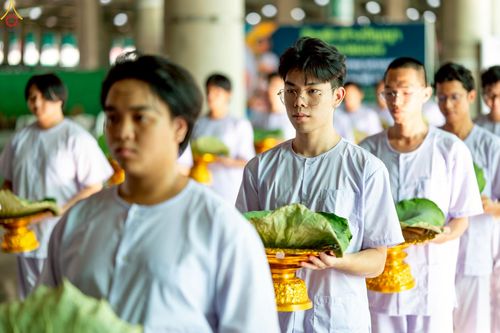 ภาพ No.228581:วันอังคารที่ 10 มิถุนายน พ.ศ. 2568 (วันพระ ขึ้น 15 ค่ำ เดือน 7) พิธีบุพเปตพลี ครั้งที่ 165 อุทิศบุญแด่หมู่ญาติที่ล่วงลับไปแล้ว และสืบทอดอายุพระพุทธศาสนา ณ หอฉันคุณยายอาจารย์ฯ วัดพระธรรมกาย