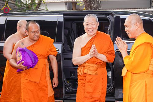 ภาพ No.315099:วันจันทร์ที่ 23 มีนาคม พ.ศ. 2569 พิธีบำเพ็ญกุศล คุณพ่อณรงค์ จินตมากุล  สิริอายุ 99 ปี 11 เดือน โยมบิดา พระครูปลัดรัตนวีรวัฒน์ (รังสฤษดิ์ อิทฺธิจินตโก) ที่ปรึกษาเจ้าคณะจังหวัดปทุมธานี เจ้าอาวาสวัดพระธรรมกาย  ณ ห้องปลูกศรัทธา 2 วัดพระธรรมกาย ปทุมธานี