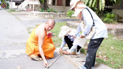 ภาพ No.211099:วันเสาร์ที่ 15 มีนาคม พ.ศ. 2568  การเตรียมงานของเจ้าหน้าที่ เพื่องานฉลองปทุมเจดีย์ ณ ศูนย์อบรมเยาวชนปัตตานี