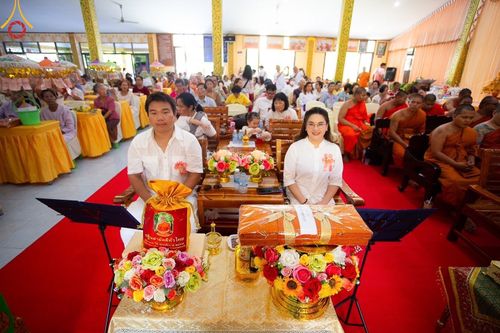 ภาพ No.173605:พิธีทอดกฐิน ณ วัดสุ่งเจริญ จ.ฉะเชิงเทรา ในโครงการกฐินสามัคคีทั่วไทย 30,000 วัด บูชาธรรม 80 ปี หลวงพ่อธัมมชโย โดยคณะศิษยานุศิษย์วัดพระธรรมกาย วันที่ 27 ตุลาคม พ.ศ. 2567