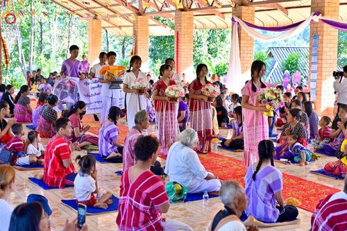 ภาพ No.95742:พิธีทอดกฐินสามัคคีทั่วไทย 5,000 วัด ณ สำนักสงฆ์เลโคะ อ.สบเมย จ.แม่ฮ่องสอน วันที่ 18 พฤศจิกายน พ.ศ. 2566