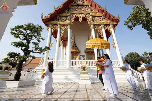 ภาพ No.113876:พิธีทอดผ้าป่าทำนุบำรุงศาสนสถาน ณ วัดอัมพวัน ต.บางม่วง อ.บางใหญ่ จ.นนทบุรี วันที่ 17 มกราคม พ.ศ. 2567