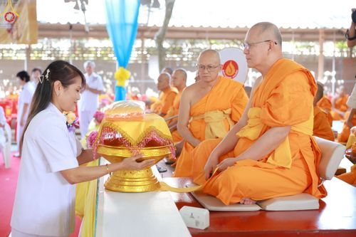 ภาพ No.91874:พิธีทอดกฐินสามัคคีทั่วไทย สร้างกำแพงแก้ว ดูแลสามเณรน้อยเตรียมบาลีนาคหลวงประโยค 9 ณ ศูนย์เบญจธรรม เขตดอนเมือง จ.กรุงเทพมหานคร วันศุกร์ที่ 3 พฤศจิกายน พ.ศ.2566