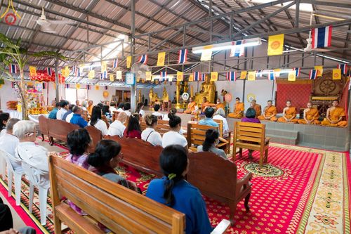 พิธีทอดกฐินสามัคคีทั่วไทย 5,000 วัด ณ สำนักสงฆ์แสงธรรมคีรี อ.พนมสารคาม จ.ฉะเชิงเทรา วันเสาร์ที่ 18 พฤศจิกายน พ.ศ. 2566