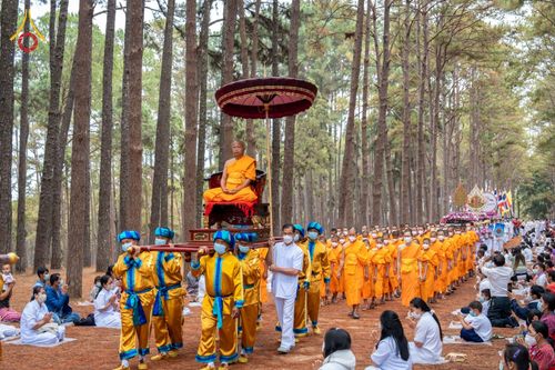ภาพ No.76284:พิธีต้อนรับสัญญาบัตร - พัดยศ   พระวชิรกิจโสภณ  ณ อุโบสถวัดบ้านขุน ตำบลบ่อหลวง อำเภอฮอด จังหวัดเชียงใหม่ วันศุกร์ที่ ๑๗ เดือน กุมภาพันธ์ พุทธศักราช ๒๕๖๖