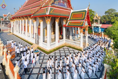 ภาพ No.108525:พิธีทอดผ้าป่าทำนุบำรุงศาสนสถาน ณ วัดบางช้างใต้ ต.บางช้าง อ.สามพราน จ.นครปฐม วันที่ 9 มกราคม พ.ศ. 2567