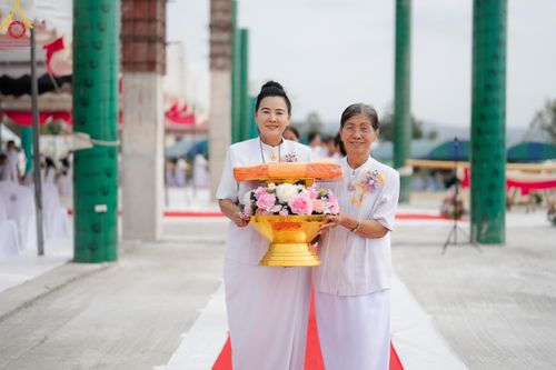 ภาพ No.123948:พิธีทอดผ้าป่า ปิดแผ่นทองค้ำฟ้า ครบรอบ 1 ปี สถาปนาอาคาร 80 ปี หลวงพ่อธัมมชโย ณ ศูนย์ปฏิบัติธรรมวิหารแดง ตำบลเจริญธรรม อำเภอวิหารแดง จ.สระบุรี วันที่ 18 กุมภาพันธ์ พ.ศ. 2567