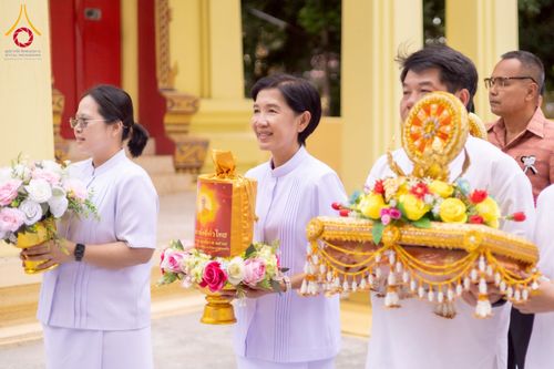 ภาพ No.275655:วันที่ 5 พฤศจิกายน พ.ศ. 2568 พิธีทอดกฐินสามัคคีทั่วไทย ณ วัดโพธิ์ศรี ต.ท่าข้าม อ.ค่ายบางระจัน จ.สิงห์บุรี โดยคณะศิษยานุศิษย์ บูชาธรรม 81 ปี หลวงพ่อธัมมชโย