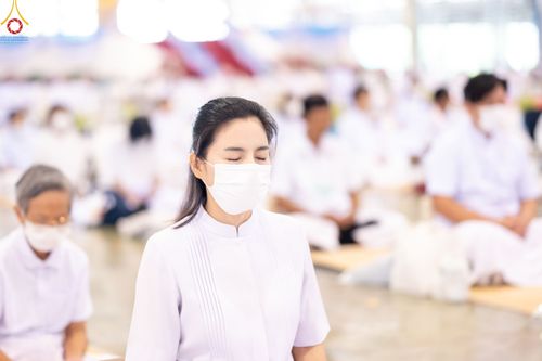 ภาพ No.89834:พิธีปฏิบัติธรรม และพิธีจุดเทียนใจ ไฟนิรันดร์ อนันตชัย วันอาทิตย์ที่ 8 ตุลาคม พ.ศ. 2566 ณ สภาธรรมกายสากล วัดพระธรรมกาย