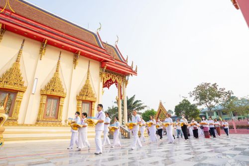 ภาพ No.117205:พิธีทอดผ้าป่าทำนุบำรุงศาสนสถาน ณ วัดคู้สลอดวุฒิโสภณ ต.คู้สลอด อ.ลาดบัวหลวง จ.พระนครศรีอยุธยา วันที่ 23 มกราคม พ.ศ. 2567