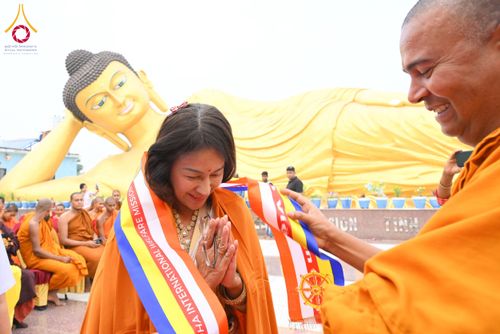 ภาพ No.179679:พิธีทอดกฐินสมทบ ณ วัดพุทธนานาชาติผาสุก (Buddha International Welfare Mission) เมืองพุทธคยา ประเทศอินเดีย วันที่ 10 พฤศจิกายน พ.ศ. 2567