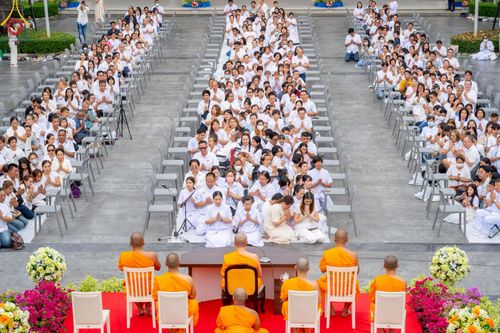 ภาพ No.213617:วันอาทิตย์ที่ 30 มีนาคม พ.ศ. 2568 พิธีตัดปอยผม โครงการหน่อแก้วเปรียญธรรม รุ่นที่ 13 ณ ค่ายจองแชมป์ หมู่กุฏิสามเณรเปรียญธรรม วัดพระธรรมกาย