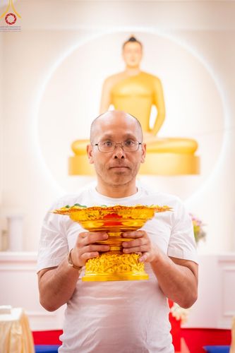 ภาพ No.144535:พิธีตัดปอยผมและปลงผมนาคธรรมทายาท ณ วัดพระธรรมกายนิวเจอร์ซี ประเทศสหรัฐอเมริกา วันที่ 29 มิถุนายน พ.ศ. 2567