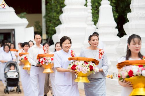 ภาพ No.234944:วันเสาร์ที่ 26 กรกฎาคม พ.ศ. 2568 พิธีทอดผ้าป่าบูรณปฏิสังขรณ์ วัดสามพระยาวรวิหาร ณ ศาลาอบรมสงฆ์ วัดสามพระยาวรวิหาร เขตพระนคร กรุงเทพมหานครฯ