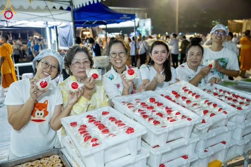 ภาพ No.116458:พิธีถวายภัตตาหารเป็นสังฆทาน แด่คณะพระธรรมยาตรา ปีที่ 12 วันที่ 22 มกราคม พ.ศ. 2567 ณ อนุสรณ์สถานบางนางแท่น จ.นครปฐม