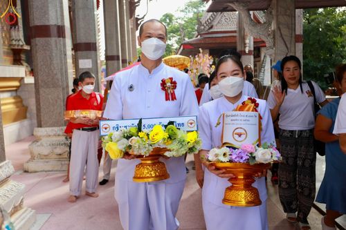 ภาพ No.98366:พิธีทอดกฐินสามัคคีทั่วไทย 5,000 วัด ณ วัดอัมพุวราราม อ.สามโคก จ.ปทุมธานี วันที่ 26 พฤศจิกายน พ.ศ. 2566