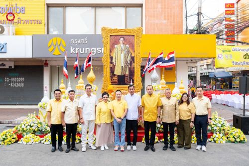 ภาพ No.180246:พิธีทำบุญตักบาตร ข้าวสารอาหารแห้ง แด่คณะสงฆ์ 99 รูป เนื่องในวันพ่อแห่งชาติ ปีที่ 50 ณ ศูนย์การค้าตลาดรังสิต ซ.รังสิต-ปทุมธานี 5 วันที่ 5 ธันวาคม พ.ศ. 2567