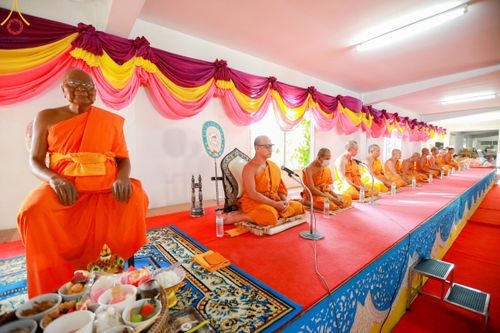 ภาพ No.114390:พิธีทอดผ้าป่าทำนุบำรุงศาสนสถาน ณ วัดโบสถ์บน ต.บางคูเวียง อ.บางกรวย จ.นนทบุรี วันที่ 18 มกราคม พ.ศ. 2567