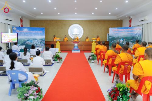 ภาพ No.157217:พิธีทอดผ้าป่าถวายถนนธรรมวิถี (ถนนบุญประกอบ) วันเสาร์ที่ 14 กันยายน พ.ศ. 2567 ณ ศูนย์อบรมเยาวชนบางปะหัน อ.บางปะหัน จ.พระนครศรีอยุธยา