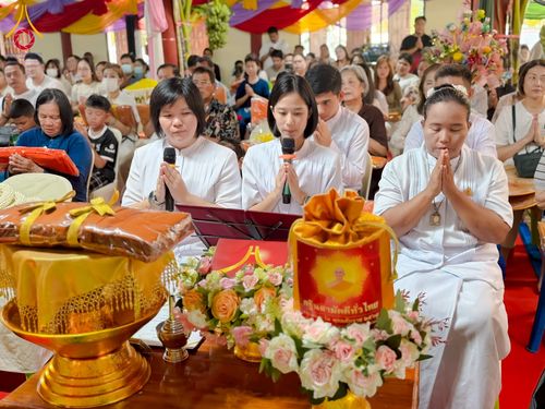 ภาพ No.273438:วันที่ 2 พฤศจิกายน พ.ศ. 2568 พิธีทอดกฐินสามัคคีทั่วไทย วัดโฆสิตาราม ต.บางเลน อ.บางเลน จ.นครปฐม โดยคณะศิษยานุศิษย์ บูชาธรรม 81 ปี หลวงพ่อธัมมชโย